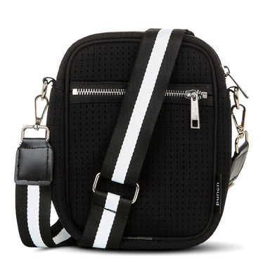 Camera Shoulder Bag - Black Neoprene